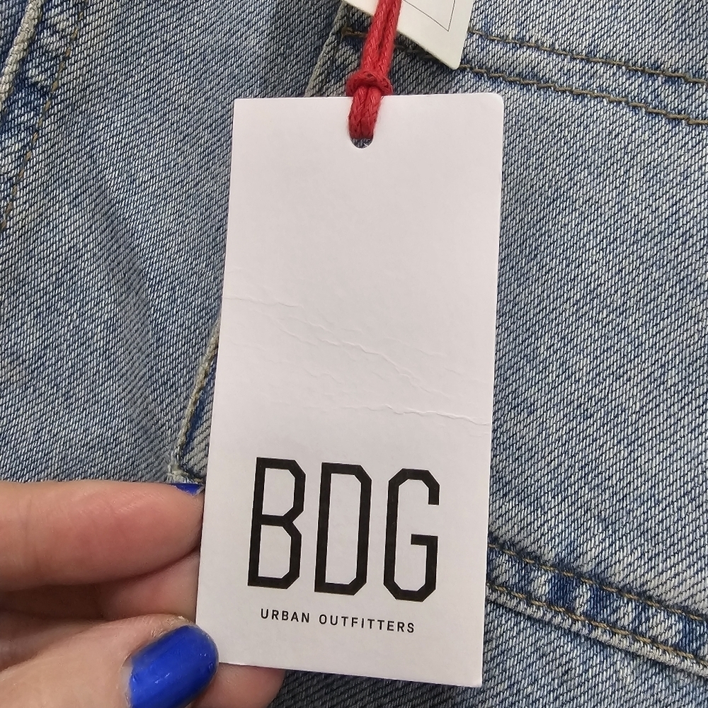 BDG Utility A-Line Denim Mini Skirt Size XS - Picture 9 of 16